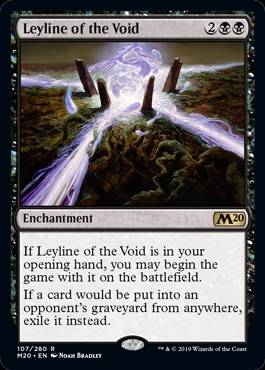 Leyline of the Void Magic Core Set 2020
